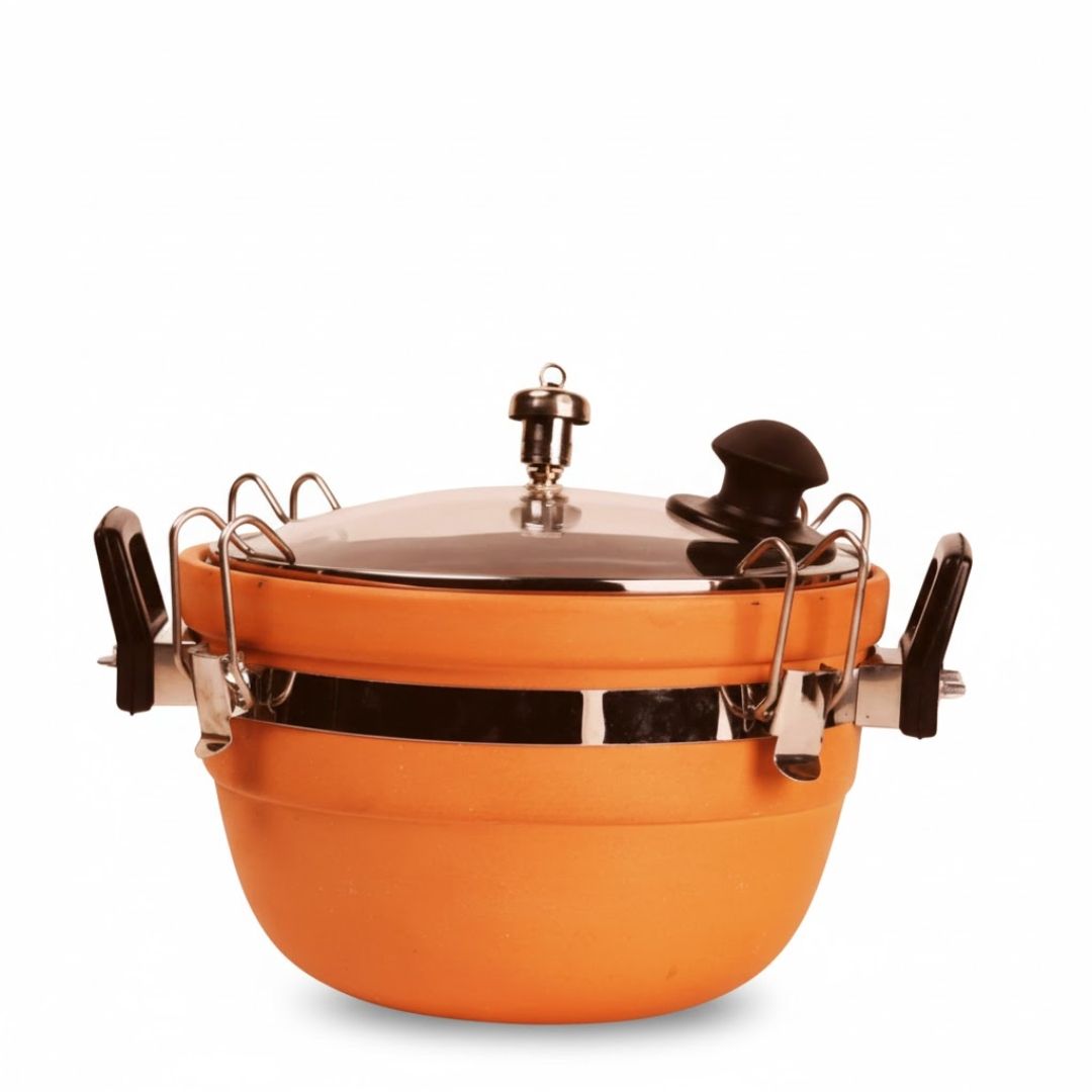 Handmade Clay Cooker for Eco-Friendly Cooking - 008